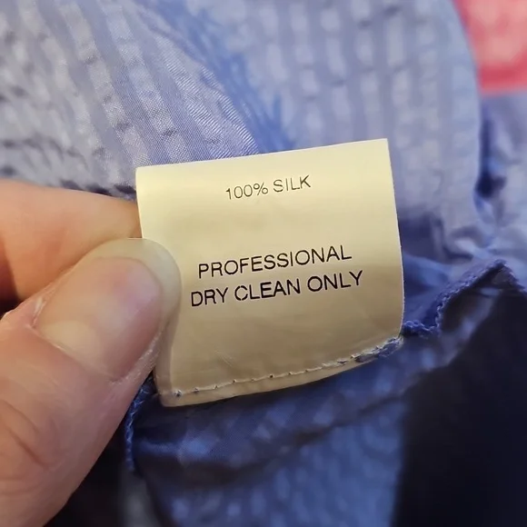 Poleci 100%silk Lavender Top - Picture 12 of 12